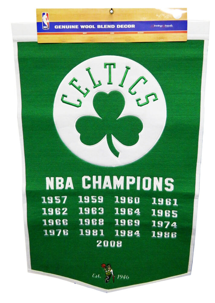 Lakers Championship Banner Wool