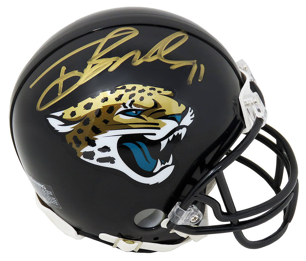 Tony Boselli Signed Jacksonville Jaguars Riddell Mini Helmet Schwartz Sports Memorabilia