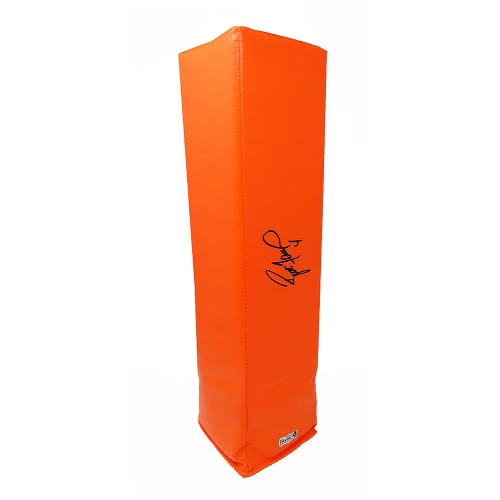 Brett Favre Signed Orange Endzone Pylon