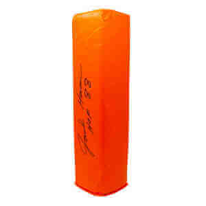 Jack Ham Signed Orange Endzone Pylon w/HOF'88