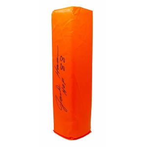 Jack Ham Signed Orange Endzone Pylon w/HOF'88