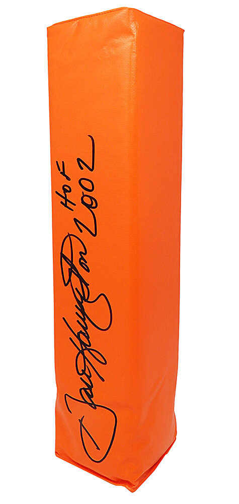 Dan Hampton Signed Orange Endzone Football Pylon w/HOF 2002 – Schwartz  Sports Memorabilia