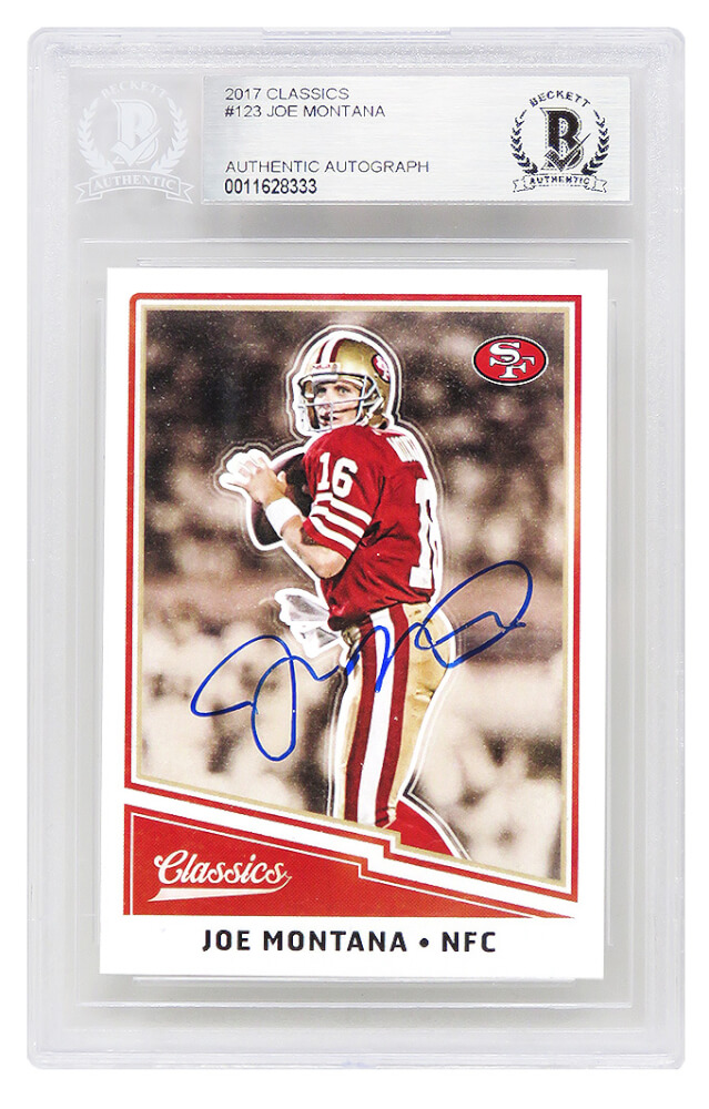 Shop JOE MONTANA AUTOGRAPHED “COOL JOE” 36 X 24