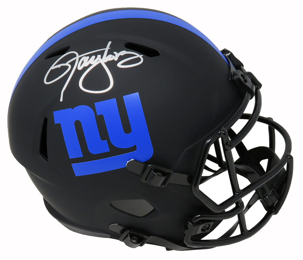 Lawrence Taylor New York Giants Fanatics Authentic Autographed Riddell Eclipse Alternate Speed Replica Helmet