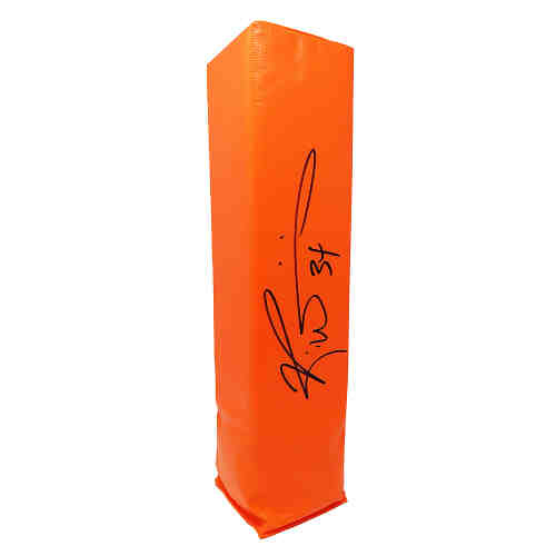 Ricky Williams Signed Orange Endzone Pylon