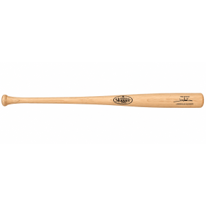 Jim Abbott Signed Louisville Slugger Pro Stock Blonde Baseball Bat