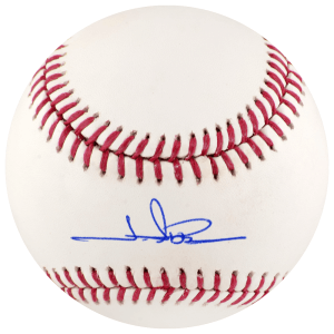 Jim Abbott Signed Rawlings Official MLB Baseball