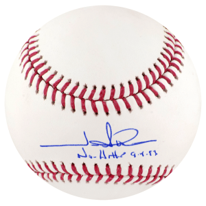 Jim Abbott Signed Rawlings Official MLB Baseball w/No Hitter 9-4-93