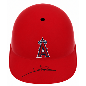 Jim Abbott Signed Los Angeles Angels Souvenir Replica Batting Helmet