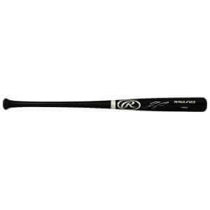 Ronald Acuna Jr Signed Rawlings Black Baseball Bat – (Beckett)