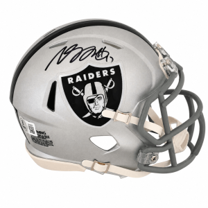 Davante Adams Signed Las Vegas Raiders Riddell Speed Mini Helmet - (Beckett)