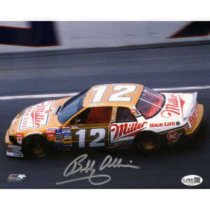 Bobby Allison Signed Racing #12 Car 8x10 Photo - (JSA)