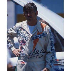 Bobby Allison Signed Racing Uniform Close Up 8x10 Photo