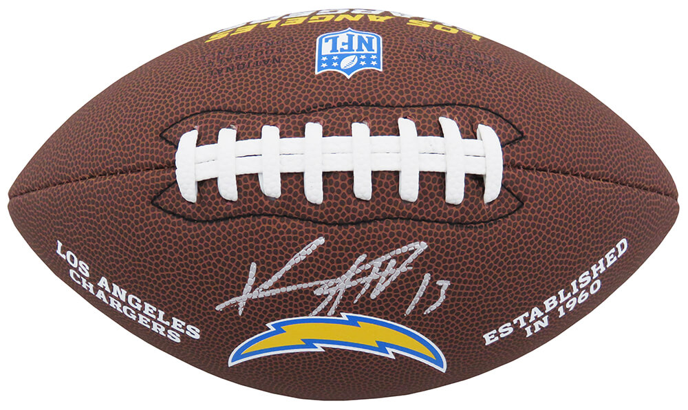 KEENAN ALLEN AUTOGRAPHED LOS ANGELES CHARGERS