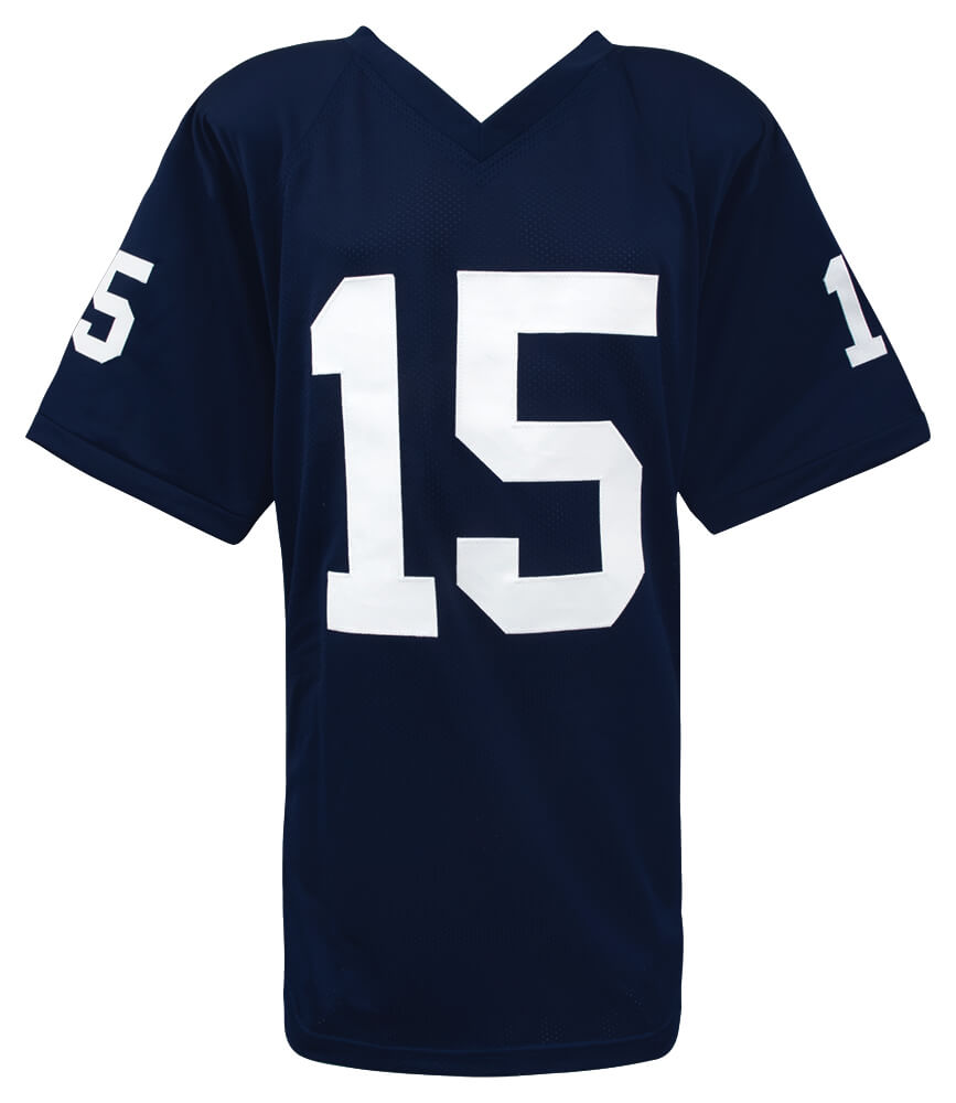 Drew Allar Signed Navy Custom College Football Jersey w/We Are Penn State - Image 3