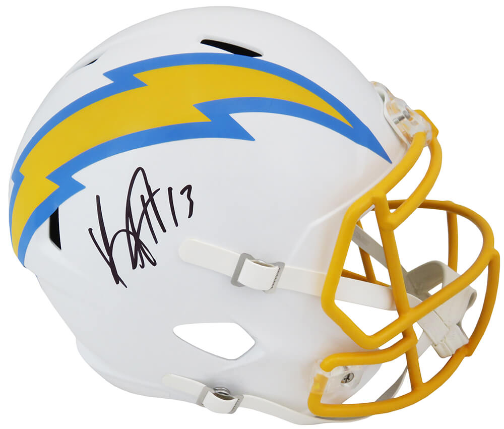 Keenan Allen Signed LA Chargers Riddell Full Size Speed