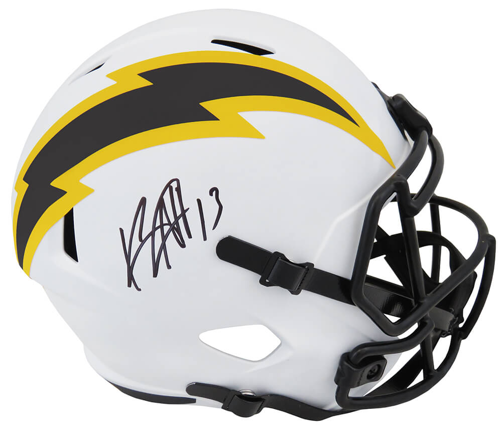 keenan allen signed helmet