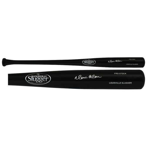 Moises Alou Signed Louisville Slugger Pro Stock Black Baseball Bat - Image 2