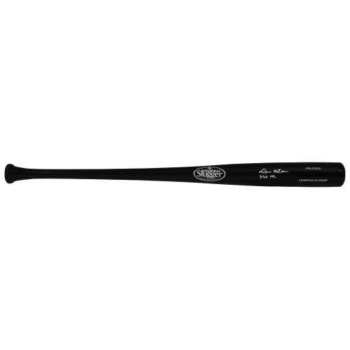 Moises Alou Signed Louisville Slugger Pro Stock Black Baseball Bat w/332 HRs