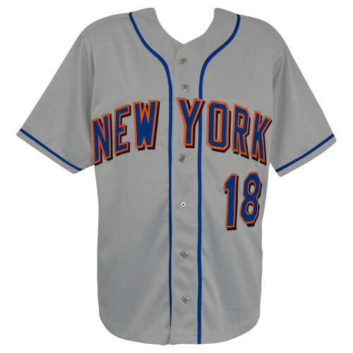Moises Alou Signed Grey Custom Baseball Jersey - Image 3