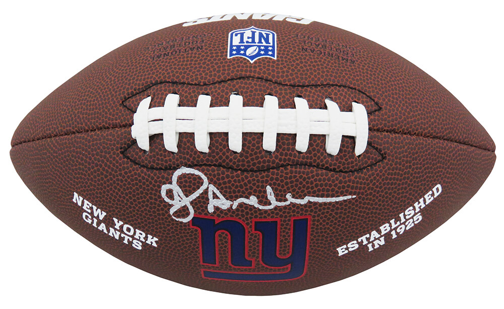 Ottis Anderson Signed Wilson New York Giants Brown Logo Football – Schwartz  Sports Memorabilia