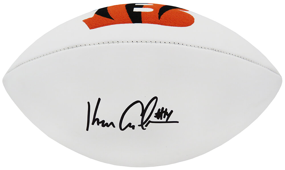 Wilson Cincinnati Bengals Full-Size Autograph Ball - White