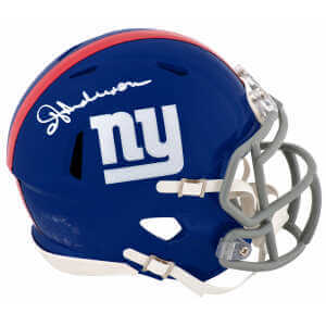 Ottis Anderson Signed New York Giants (Current Stye) Riddell Speed Mini Helmet