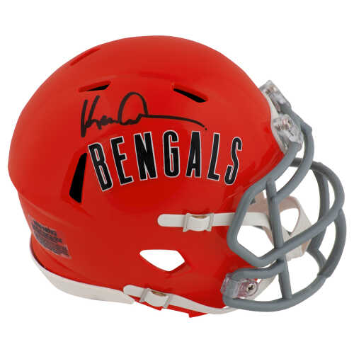 Ken Anderson Signed Cincinnati Bengals Throwback Riddell Speed Mini Helmet