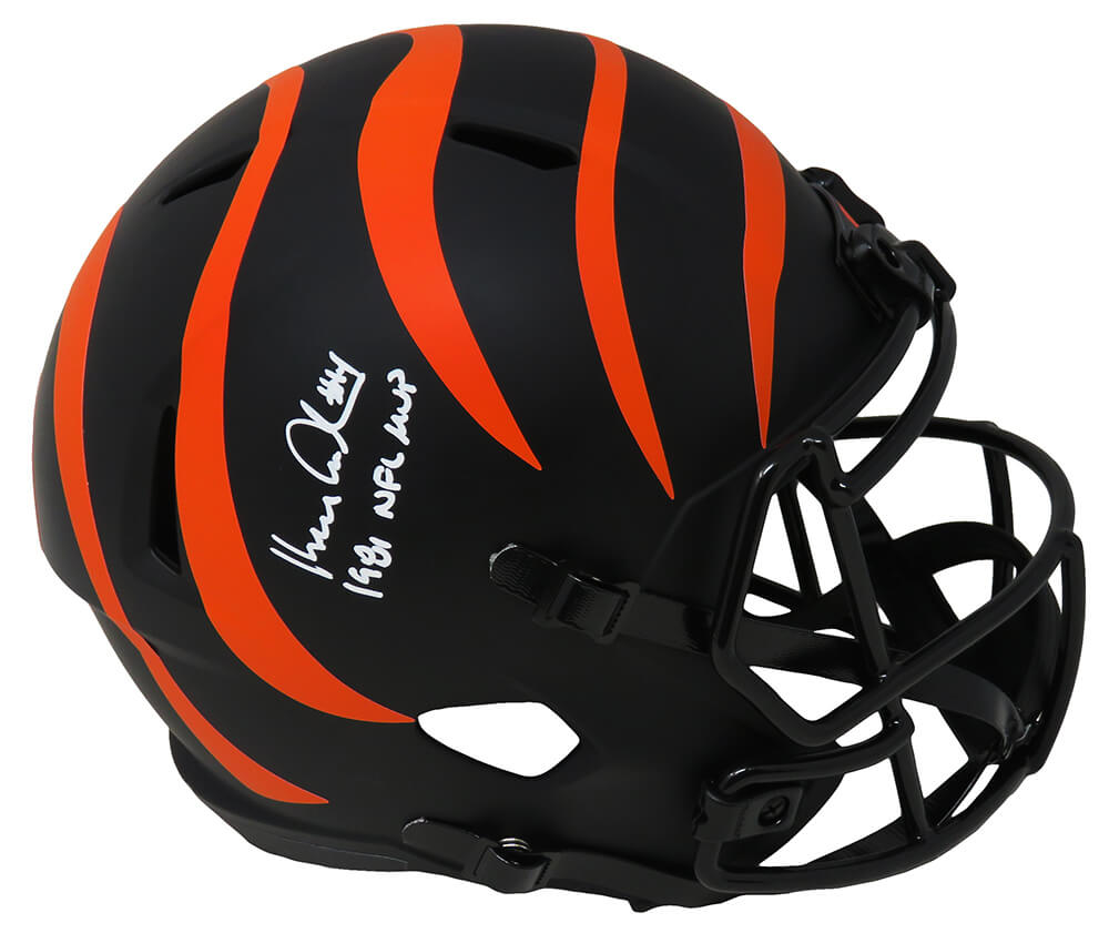 Ken Anderson Signed Cincinnati Bengals Riddell Full Size Speed Helmet  w/1981 NFL MVP - Schwartz Authenticated