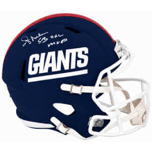 Ottis Anderson Signed New York Giants Riddell Full Size Speed Replica Helmet w/SB XXV MVP - (In White)