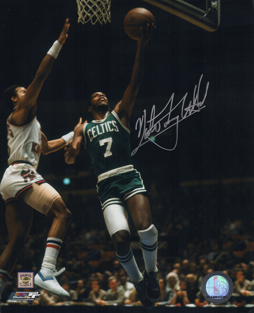 Nate ‘Tiny’ Archibald Signed Celtics Lay Up 8×10 Photo – Schwartz ...