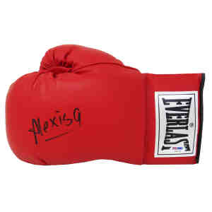 Pernell Whitaker Autographed Red Everlast Boxing Glove - JSA W