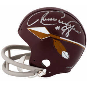Jessie Armstead Signed Washington T/B (65-69 Style) Spear Logo Riddell (VSR4) Mini Helmet