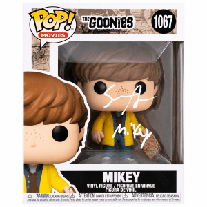 Sean Astin Signed The Goonies Mikey Funko Pop Doll #1067 w/Mikey - (JSA)