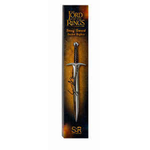 Sean Astin Signed Lord of the Rings 6-Inch  Sting Sword Scaled Prop Replica w/Sam - (JSA)