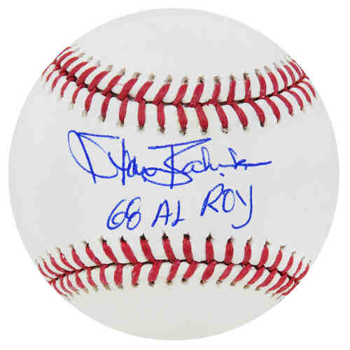 Stan Bahnsen Signed Rawlings Official MLB Baseball w/68 AL ROY