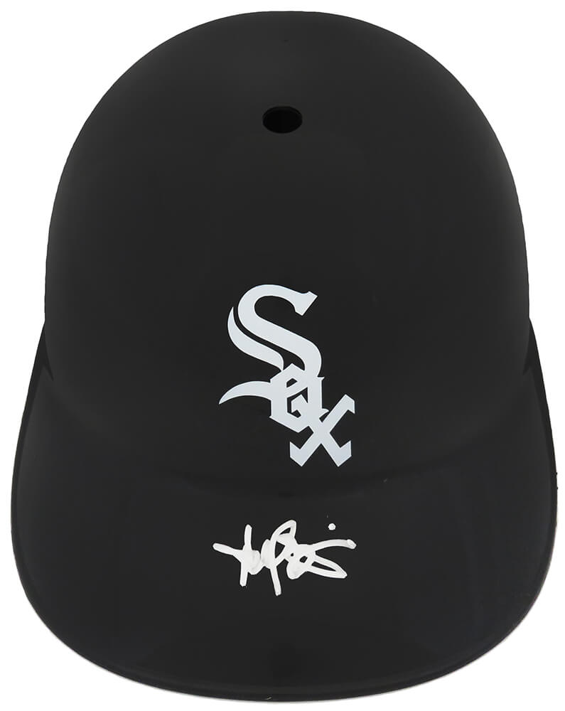 Schwartz Sports Memorabilia BAIBTH100 Harold Baines Signed Chicago White Sox Souvenir Replica Batting Helmet