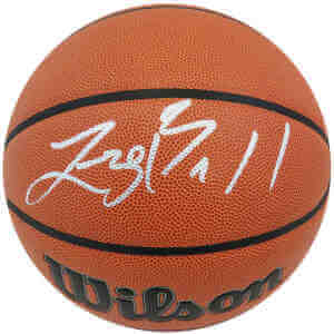 Lonzo Ball Signed Wilson Indoor/Outdoor NBA Basketball - (Fanatics)