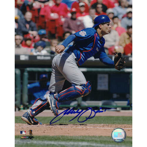 Michael Barrett Signed Cubs 8x10 Photo (various images)