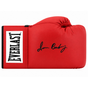 Iran Barkley Signed Everlast Red Boxing Glove