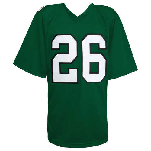 Saquon Barkley Signed Light Green Custom Football Jersey - (Beckett) - Image 3