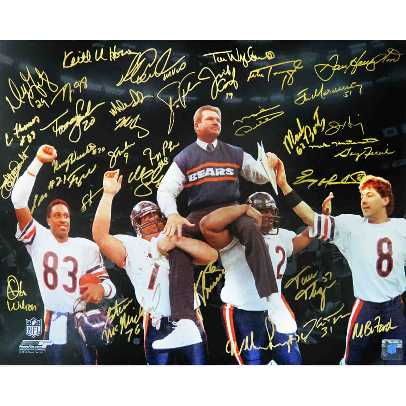 Chicago Bears Schwartz Sports Memorabilia