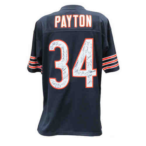 1985 Chicago Bears Team Signed Walter Payton Chicago Bears Jersey With –  Heartland Sports Memorabilia