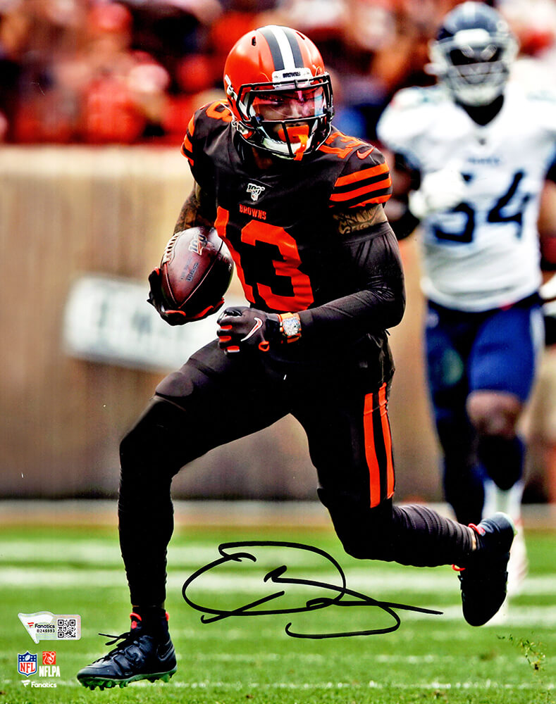 Autographed Cleveland Browns Odell Beckham Jr. Fanatics Authentic