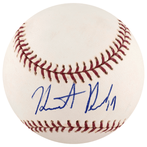 Heath Bell Signed Rawlings (Selig) MLB Baseball