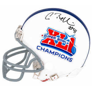 Antoine Bethea Signed Indianapolis Colts Super Bowl XLI Champs Logo Riddell (VSR4) Mini Helmet
