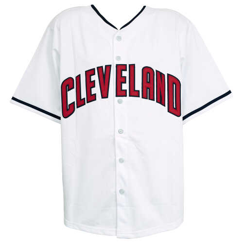 Shane Bieber Signed White Custom Baseball Jersey - (Beckett) - Image 3