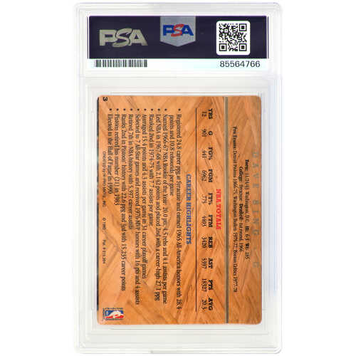 Dave Bing Signed Detroit Pistons 1993 Action Packed Hall of Fame Basketball Card #3 w/HOF'90 - (PSA Encapsulated) - Image 2