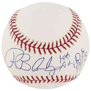 Ron Blomberg Signed Rawlings (Selig) MLB Baseball w/1st DH