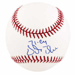 Vida Blue Signed Rawlings (Selig) MLB Baseball w/71 CY